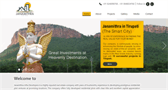Desktop Screenshot of janamithra.com