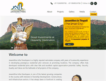 Tablet Screenshot of janamithra.com